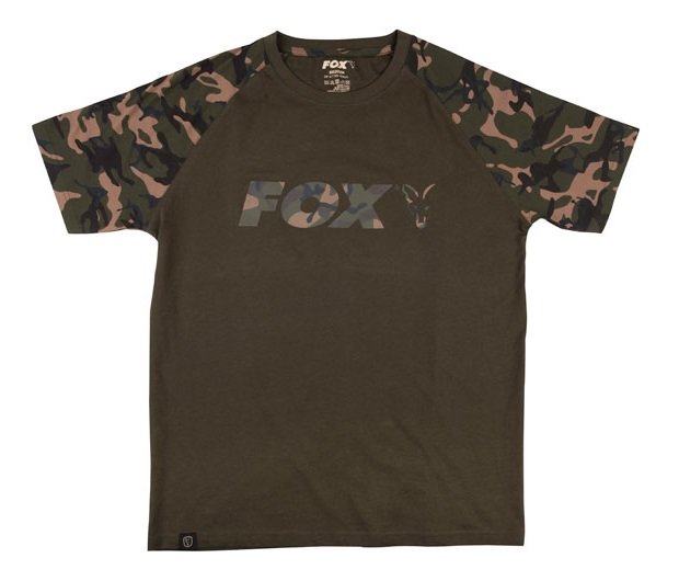 Fox triko camo khaki chest print t-shirt - m