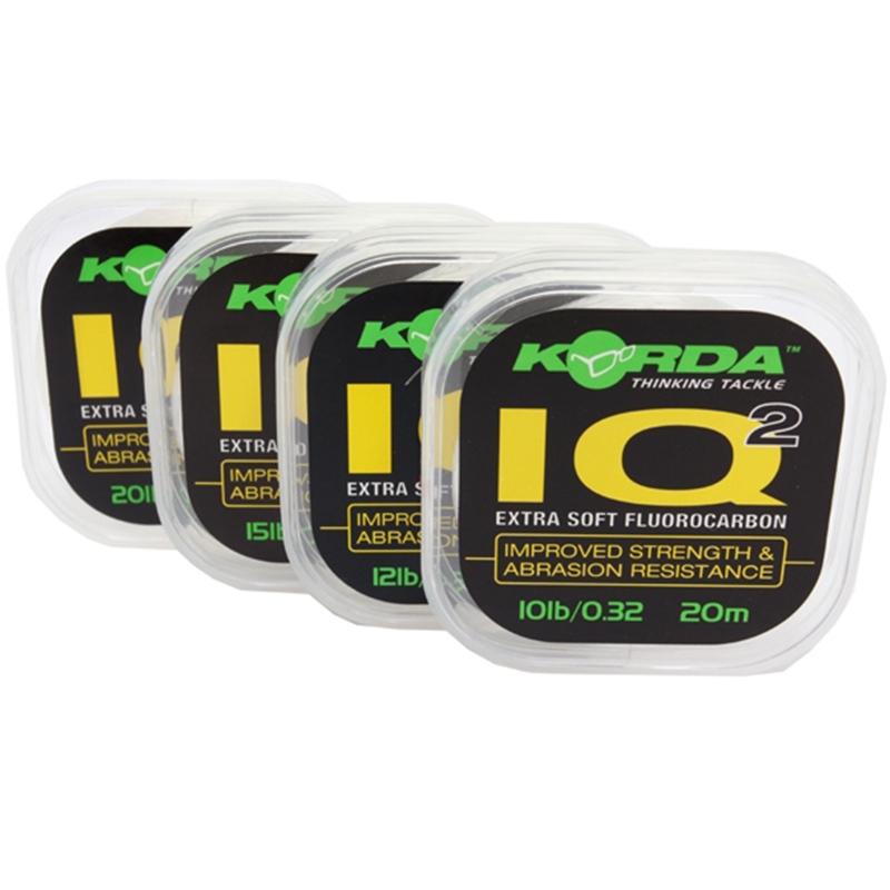 Korda fluorocarbon iq extra soft 20 m-15 lb