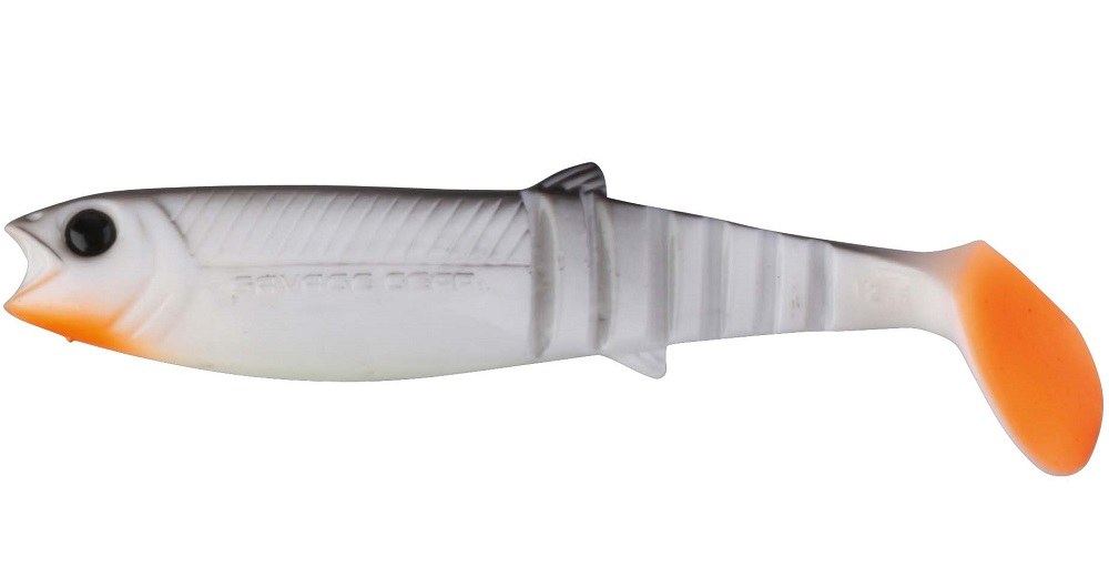 Savage gear gumová nástraha cannibal shad bulk white pearl-15 cm 33 g