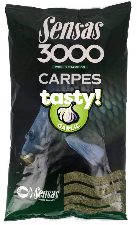 Sensas krmení carp tasty 3000 1 kg - garlic