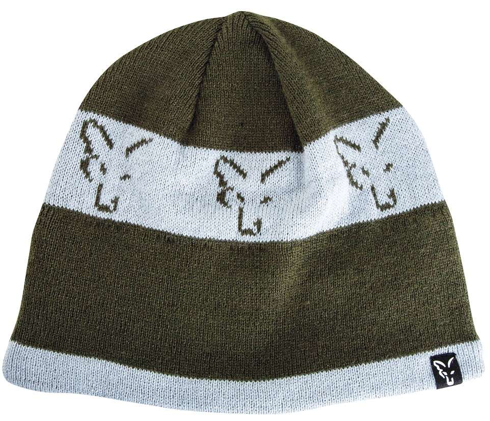 Fox čepice green silver beanie