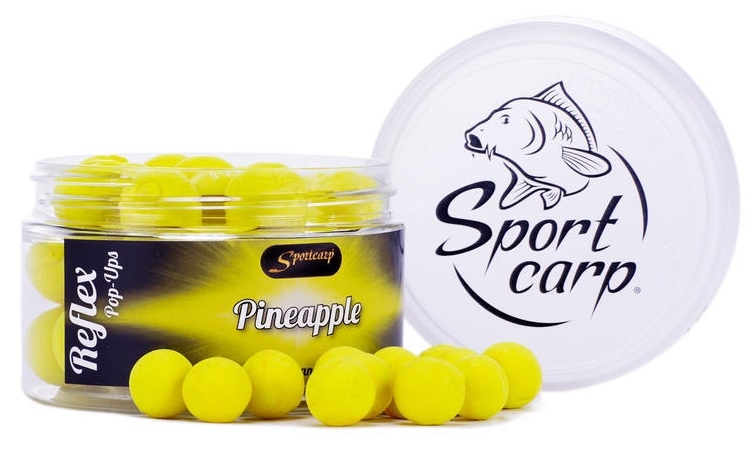 Sportcarp plovoucí boilies 150 ml 15 mm -pineapple