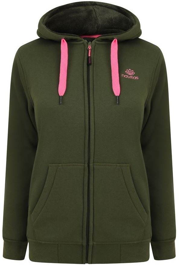 Navitas mikina women´s sherpa zip hoody - s