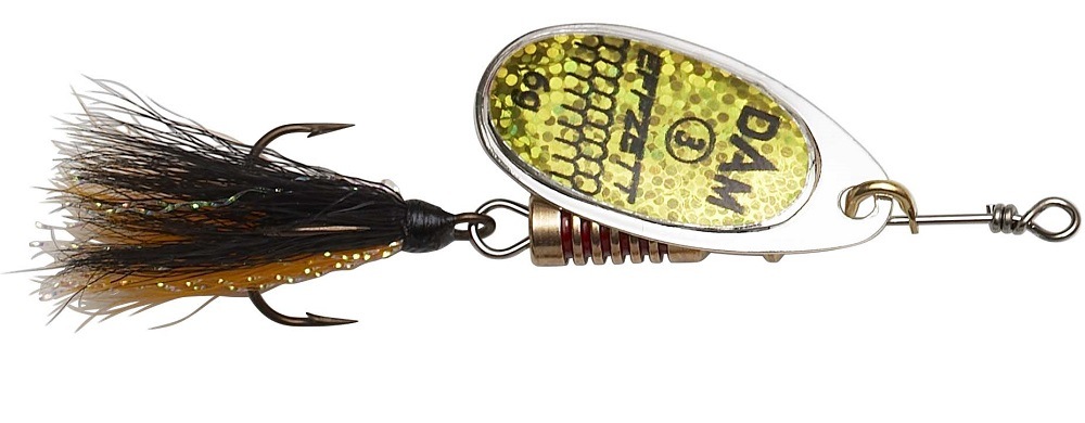 Dam třpytka effzett standard spinner dressed reflex gold - 6 20 g