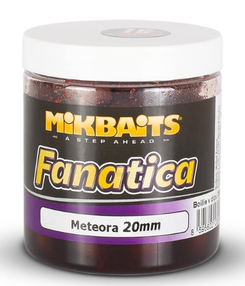 Mikbaits boilies v dipu fanatica meteora 250 g 16 mm