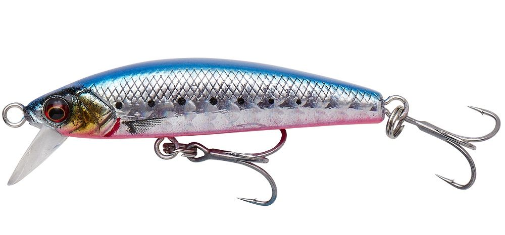 Savage gear wobler gravity minnow fast sinking pink belly sardine 5 cm 8 g