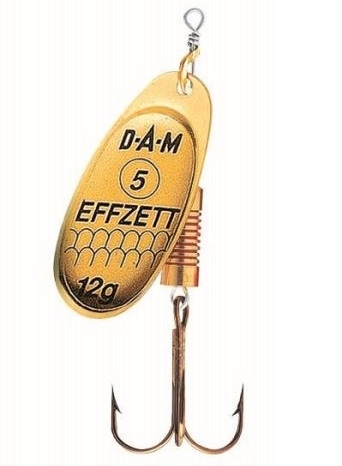 Dam třpytka effzett standard spinner gold-velikost 2