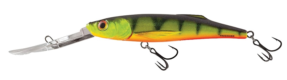 Salmo wobler freediver super deep runner hot perch 7 cm 8 g