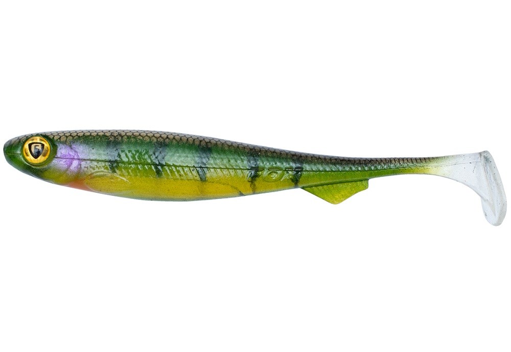 Fox rage gumová nástraha ultra uv slick shads stickleback-13 cm