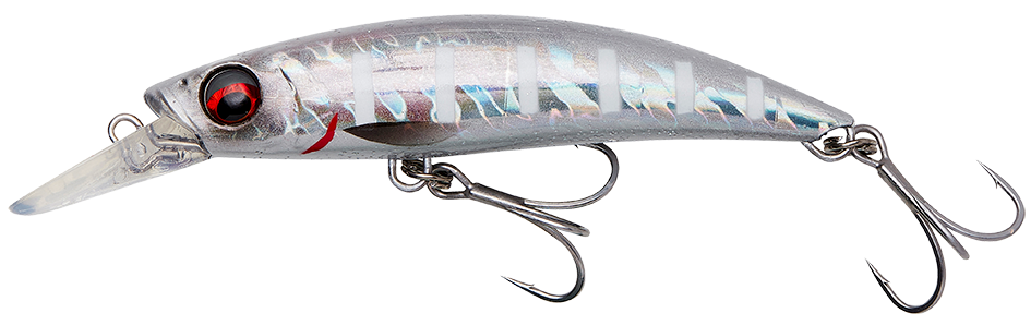 Savage gear wobler gravity runner extra fast sinking zebra glow 10 cm 55 g