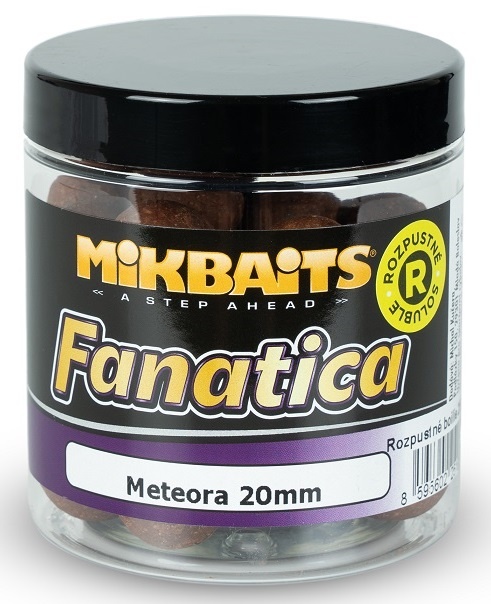 Mikbaits rozpustné boilies fanatica meteora 250 ml - 20 mm