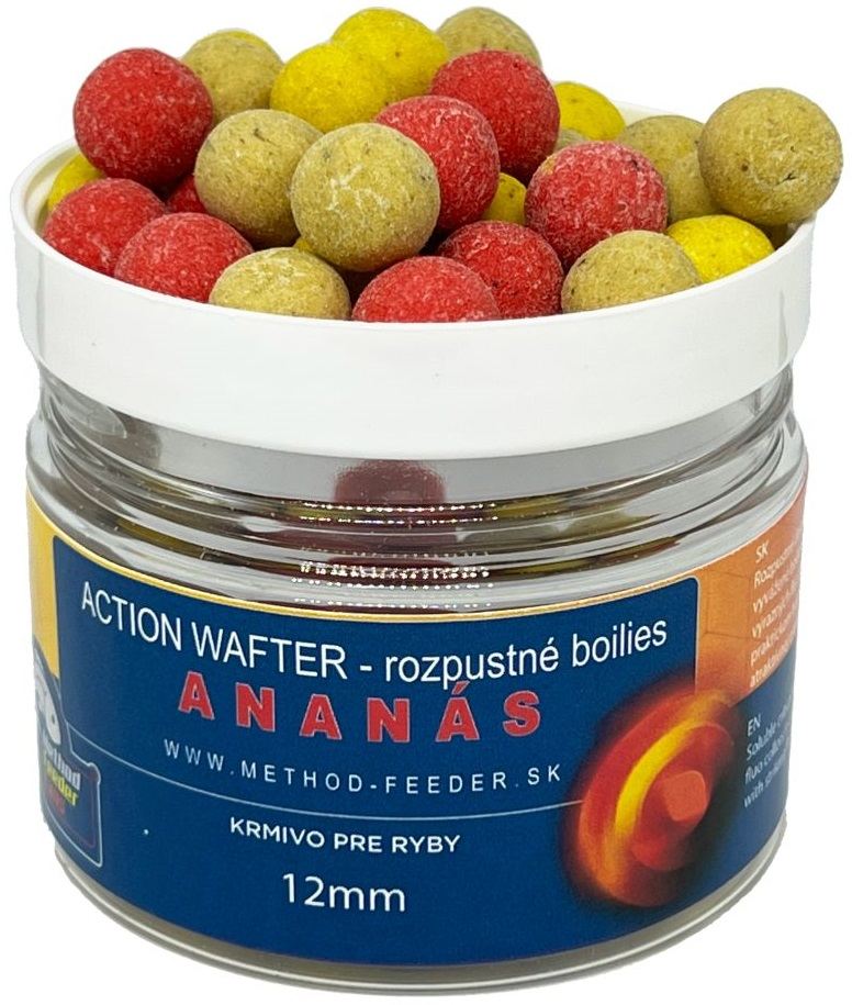 Method feeder fans method action wafter boiliies 12 mm 150 ml - ananas