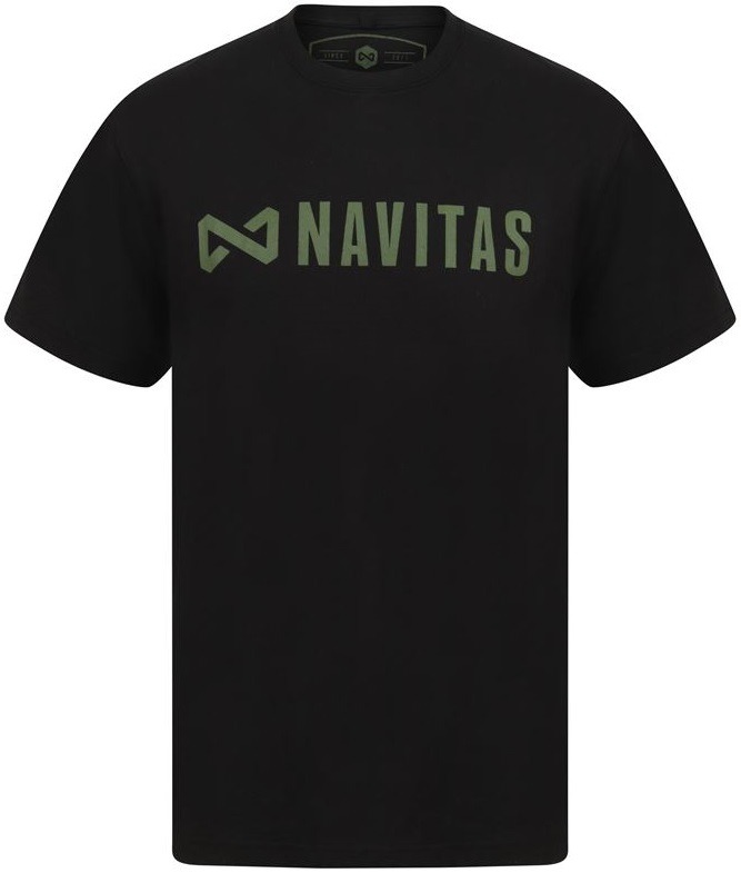 Navitas tričko core tee black - s