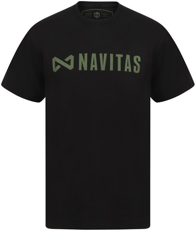 Navitas tričko core tee black - xl