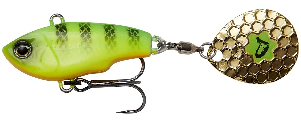 Savage gear fat tail spin sinking firetiger - 6