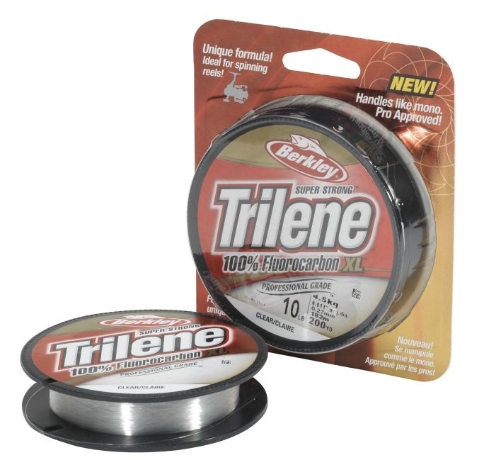 Berkley vlasec trilene xl fluorocarbon čirá 50 m-průměr 0