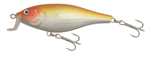 Kamasaki wobler fat shad oranžová-stříbrná 9 cm 14 g