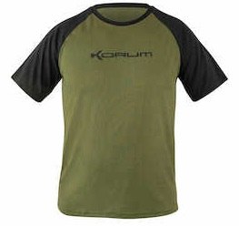 Korum tričko dri-active short sleeve - m