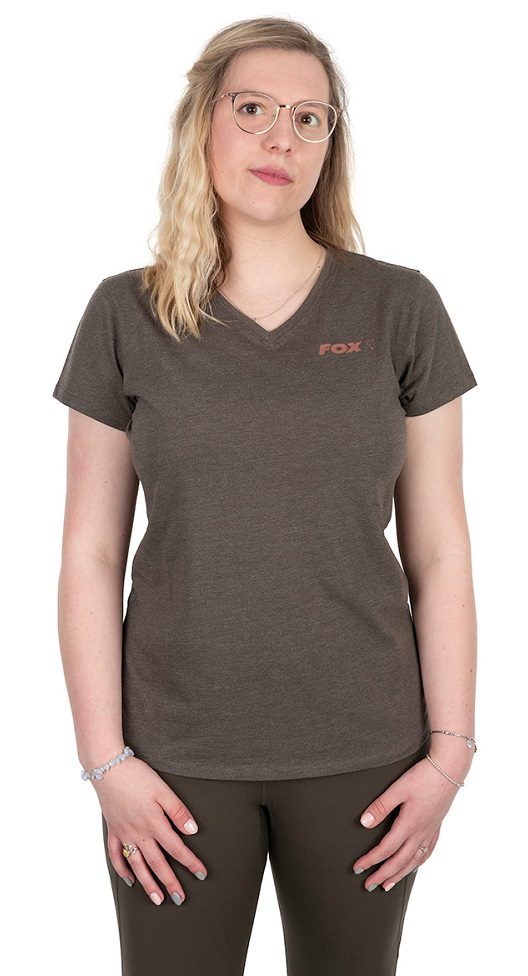 Fox triko wc v neck t - l