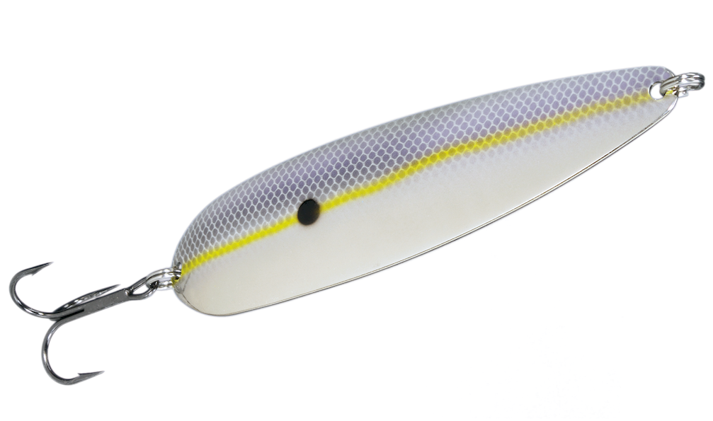 Strike king třpytka sexy spoon chartreuse shad 14